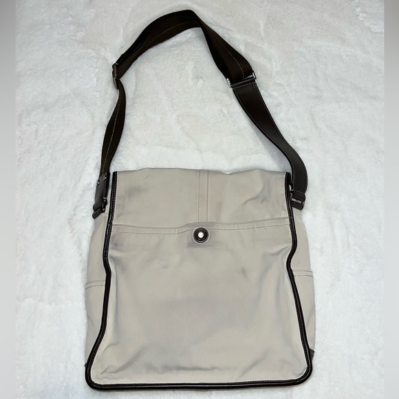 Coach Transatlantic Map Messenger Bag Khaki - Picture 4 of 16